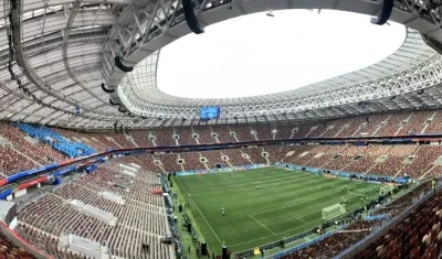 Estadio de Luzhniki, donde se inaugurará el Mundial. 