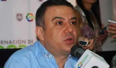 Edwin Besaile, el suspendido gobernador de Córdoba