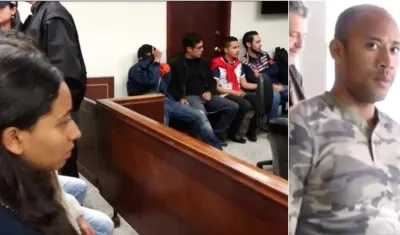 Estos son algunos de los enviados a la cárcel por la venta de droga en una universidad de Bogotá.