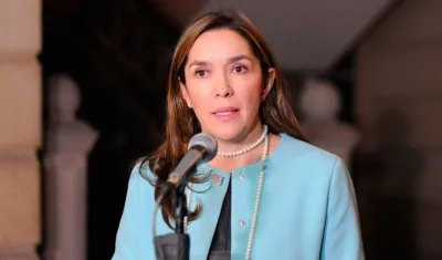 María Fernanda Suárez, ministra de Minas y Energía.