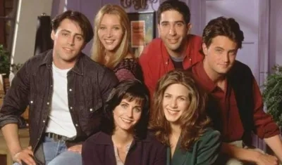 Protagonistas de la serie Friends.