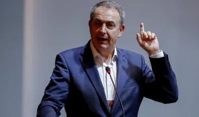 El expresidente español José Luis Rodríguez Zapatero.