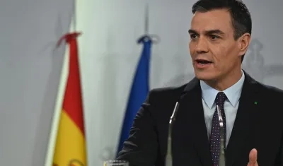 El líder del PSOE y presidente del Gobierno en funciones, Pedro Sánchez.