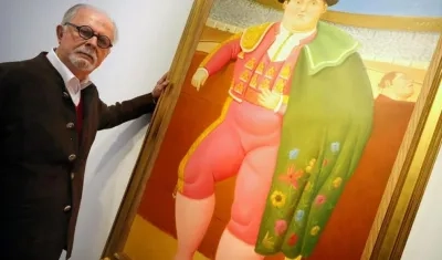 El artista Fernando Botero.