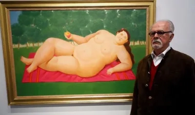 El pintor y escultor colombiano Fernando Botero.