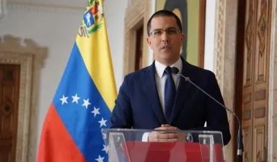 Jorge Arreaza, canciller de Venezuela.