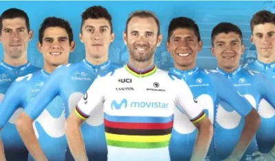 Alejandro Valverde será el líder del equipo Movistar Team en la Vuelta a Cataluña.