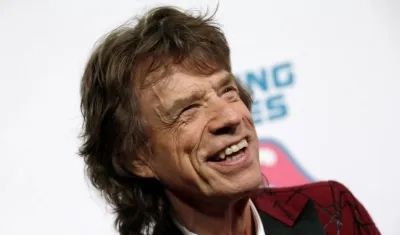 El cantante Mick Jagger.