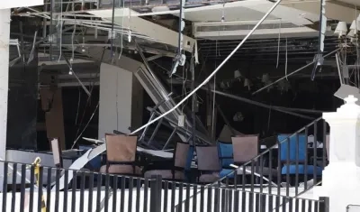 Imagen de uno de los hoteles atacados.