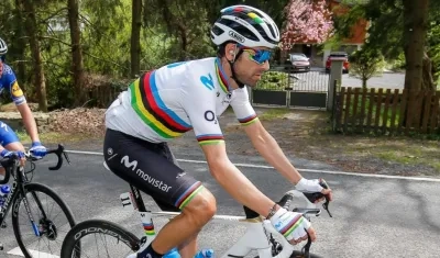 Alejandro Valverde, ciclista español. 