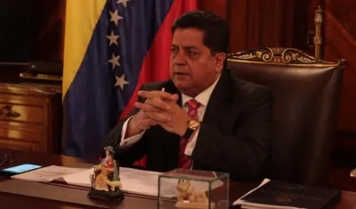 El vicepresidente de la Asamblea Nacional de Venezuela, Édgar Zambrano.