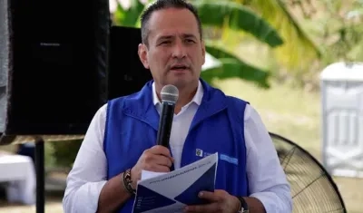 El director de la Unidad para la atención y reparación integral a las víctimas, Ramón Alberto Rodríguez. 