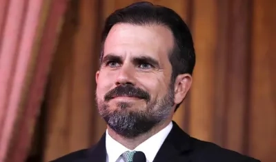 El gobernador de Puerto Rico, Ricardo Rosselló. 