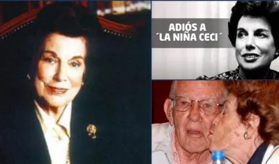 Cecilia Caballlero de López, fallecida este martes.