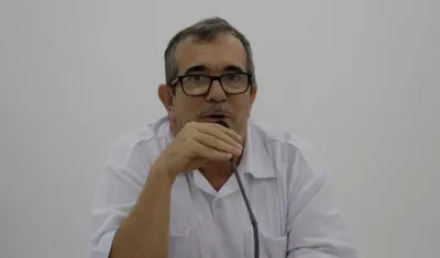 Rodrigo Londoño, 'Timochenko', máximo líder de la FARC.