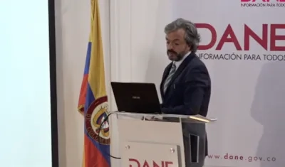 Juan Daniel Oviedo, director del DANE, entregó las cifras de desempleo.