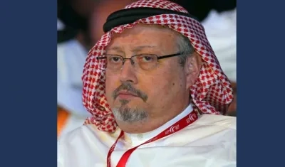 El periodista disidente asesinado Jamal Khashoggi en una foto tomada el 8 de mayo de 2012 en Dubái (Emiratos Árabes Unidos).