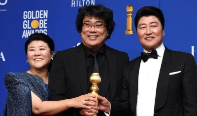 Ganadores de la mejor película en lengua extranjera (no inglesa): "Parasite" (Corea del Sur).