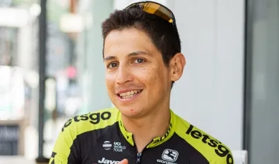  Esteban Chaves, pedalista colombiano.
