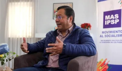 Luis Arce, virtual presidente de Bolivia.