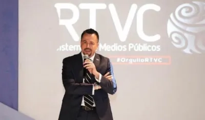 El exgerente de RTVC, Juan Pablo Bieri.