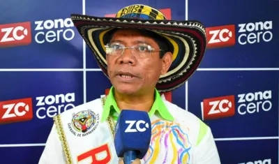 Alcides Romero, Rey Momo del Carnaval de Barranquilla 2020.