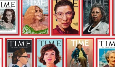 La Revista Time dejó intactas las 11 portadas de las mujeres que fueron el Personaje del Año.