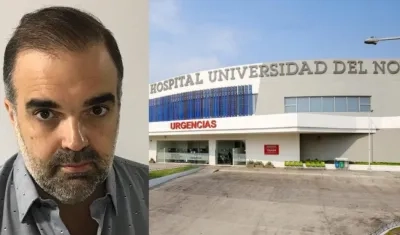 Diego Castresana, director ejecutivo del Hospital Universidad del Norte.