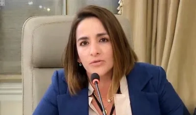 La directora nacional del ICBF, Lina Arbeláez.