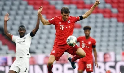 El mediapunta del Bayern, Thomas Müller.