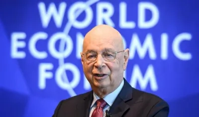 Presidente ejecutivo del Foro Económico Mundial, Klaus Schwab.