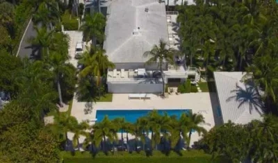 Mansión de Epstein en Palm Beach, en Florida.