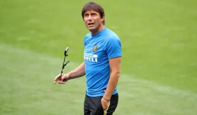 Antonio Conte, técnico del Inter de Milán.