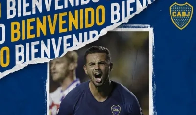 Así fue presentado por Boca Juniors.