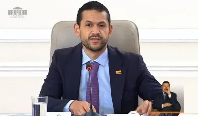 Daniel Palacios, Viceministro del Interior.
