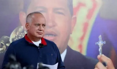 El dirigente oficialista Diosdado Cabello.