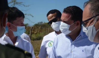 El gobernador de La Guajira, Nemesio Roys, confirmó que tiene coronavirus.