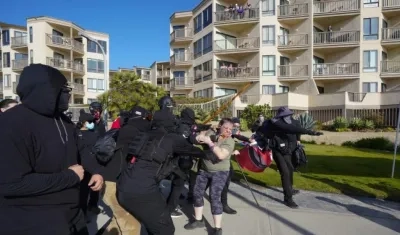 Enfrentamientos en San Diego.