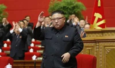 Kim Jong-un, presidente de Corea del Norte. 
