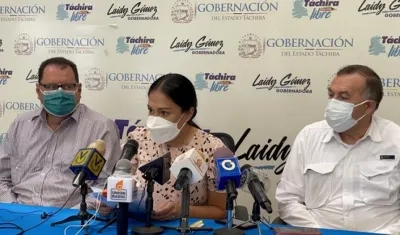 Laidy Gómez, gobernadora del Táchira.