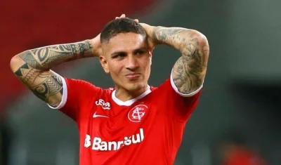 Paolo Guerrero, delantero peruano. 