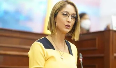 Jennifer Arias, presidenta de la Cámara de Representantes.