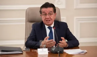 Ministro de Salud, Fernando Ruíz.