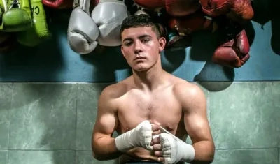Johansen Álvarez, boxeador mexicano. 