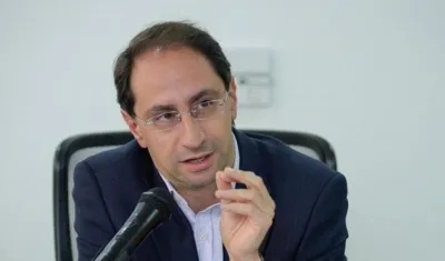 José Manuel Restrepo, Ministro de Comercio.