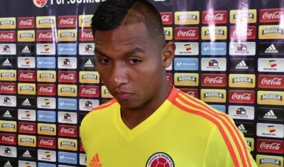 Alfredo Morelos, jugador colombiano.