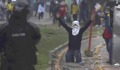 Las protestas en Colombia iniciaron el pasado 28 de abril. 