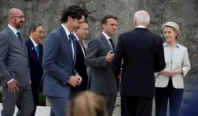 Los líderes del G7 reunidos en Cornualles