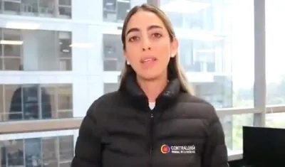Jehan Alí Cabrales, Contralora Delegada para el Sector Trabajo.