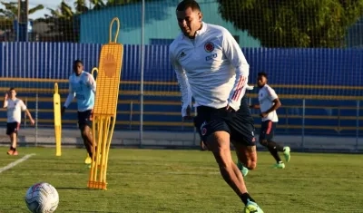 Edwin Cardona, jugador colombiano. 
